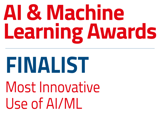 Insignia de finalista del premio AI&ML